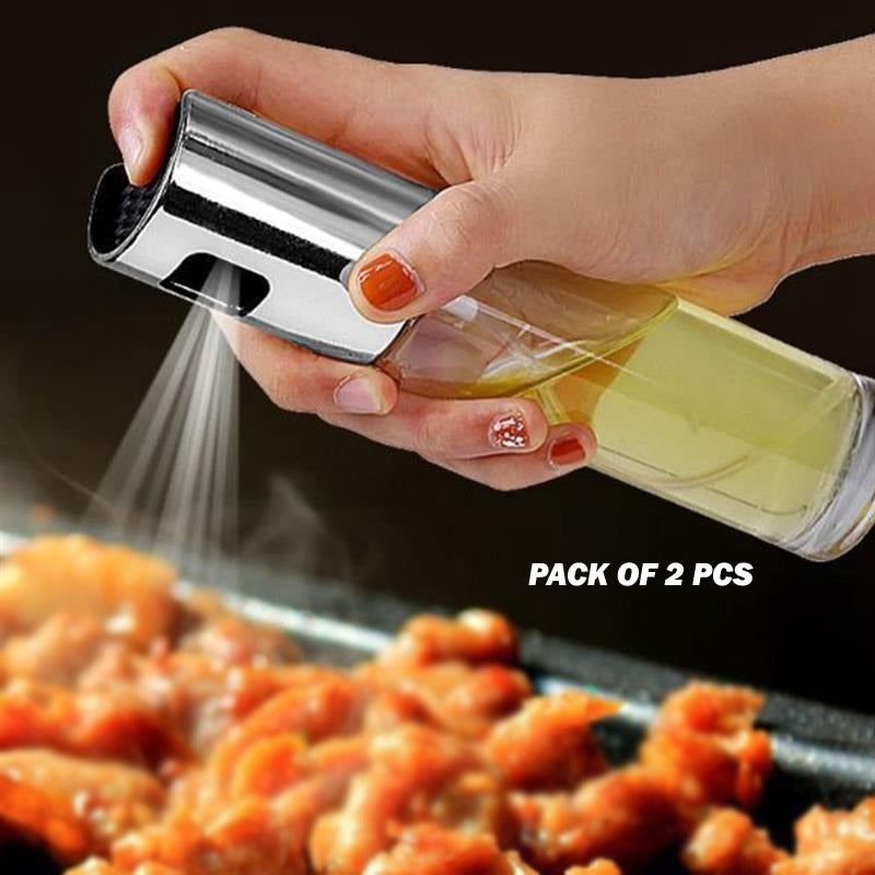 Set of 2 pcs Kitchen Baking Oil Cook Spray Bottles