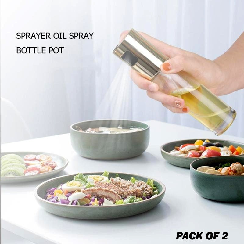Set of 2 pcs Kitchen Baking Oil Cook Spray Bottles
