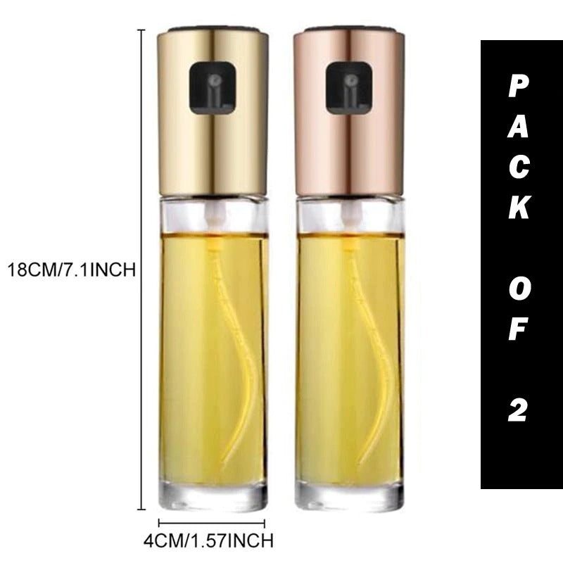 Set of 2 pcs Kitchen Baking Oil Cook Spray Bottles
